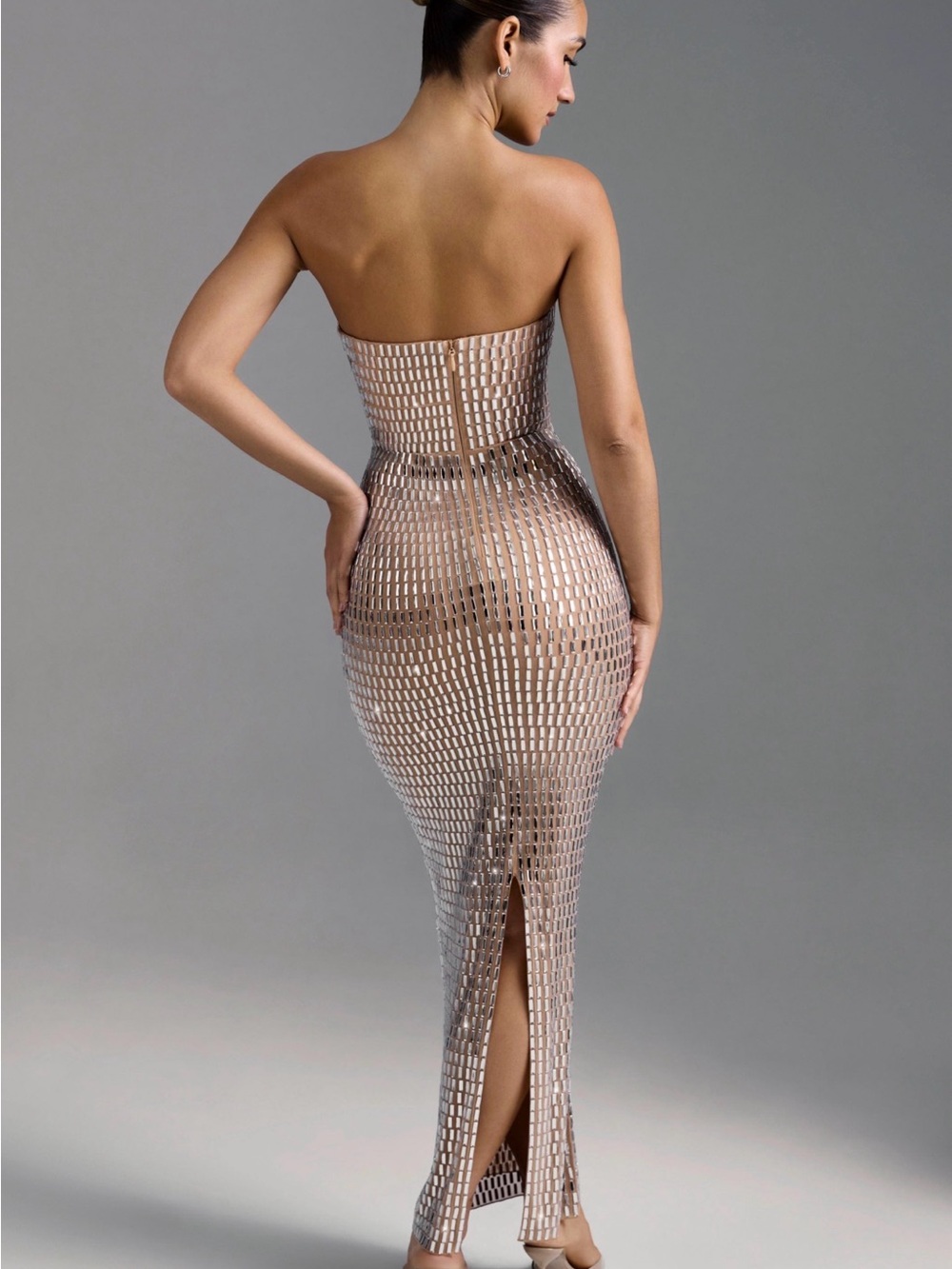 Oh Polly Amaya Embellished Maxi Dress - Picture 3 of 8